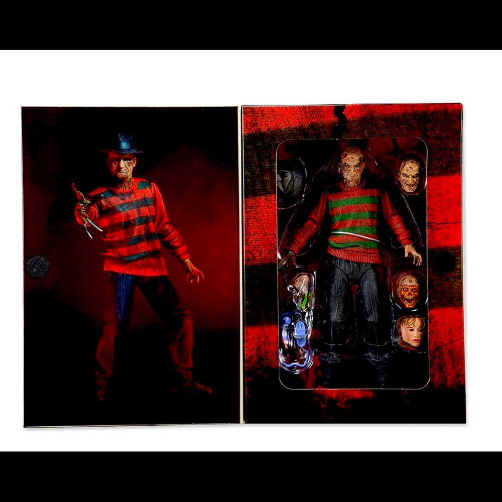 Ultimate Freddy Krueger figure sealed box